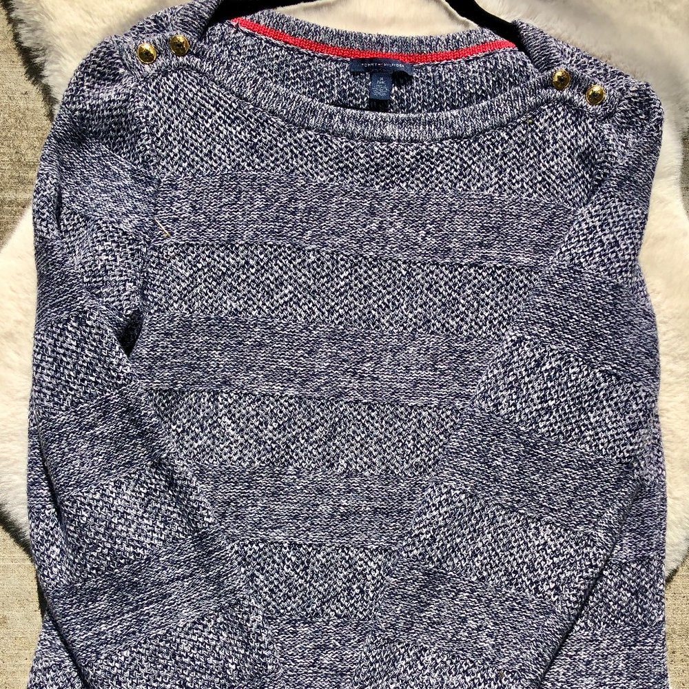 Tommy Hilfiger Boat Neck Knit Sweater